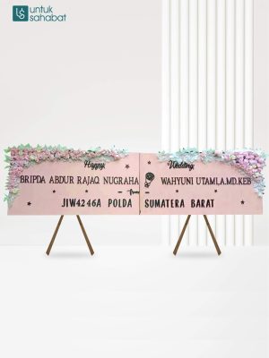 Papan Kayu Wedding Agam 5