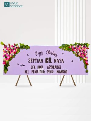 Papan Kayu Wedding Bangkinang 6