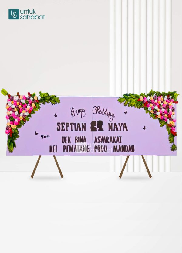 Papan Kayu Wedding Bangkinang 6