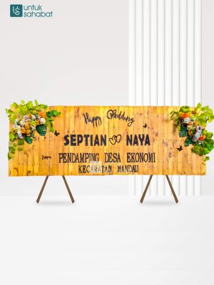 Papan Kayu Wedding Bangkinang 7