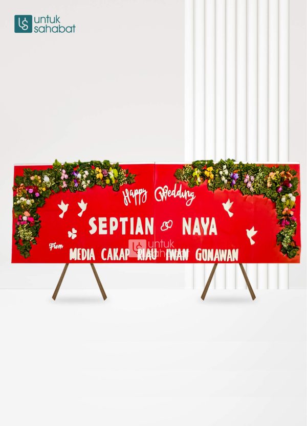 Papan Kayu Wedding Bangkinang 9