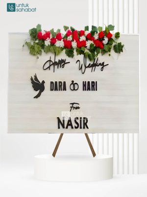 Papan Kayu Wedding Musi 2