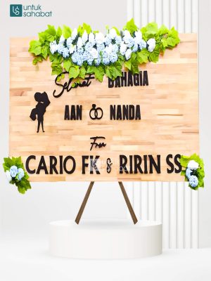 Papan Kayu Wedding Musi 4