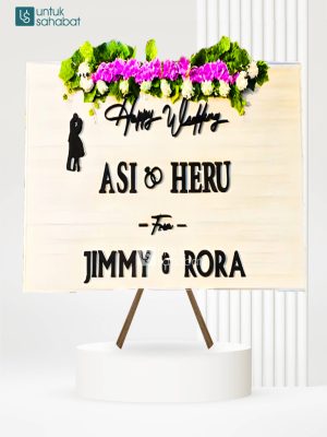 Papan Kayu Wedding Musi 6