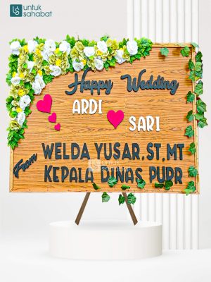 Papan Kayu Wedding Padang Panjang 4