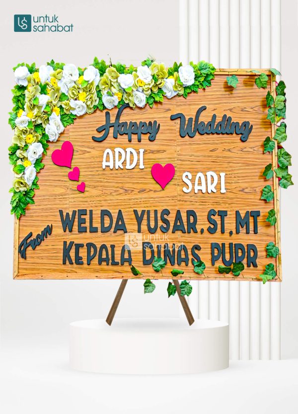 Papan Kayu Wedding Padang Panjang 4