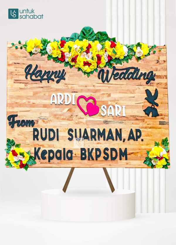 Papan Kayu Wedding Padang Panjang 5