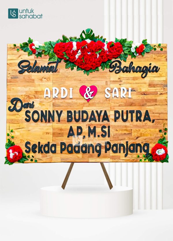 Papan Kayu Wedding Padang Panjang 6