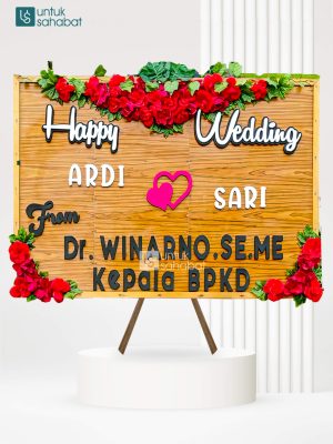 Papan Kayu Wedding Padang Panjang 7