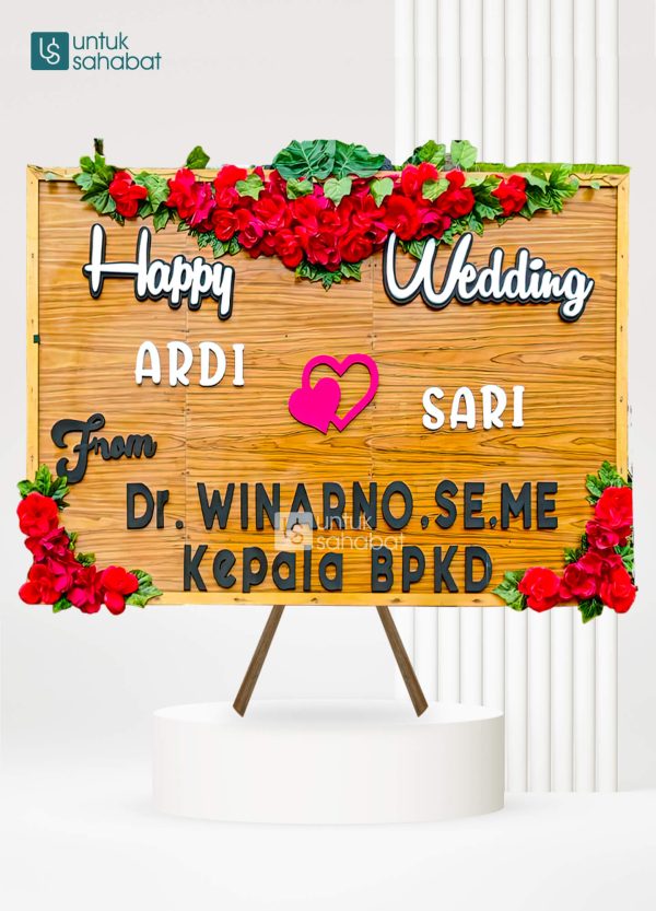 Papan Kayu Wedding Padang Panjang 7