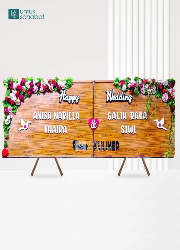 Papan Kayu Wedding Padang Panjang 8