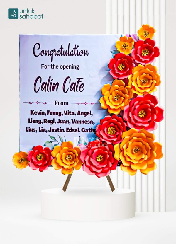 Papan Kertas Congratulation Ruteng 2