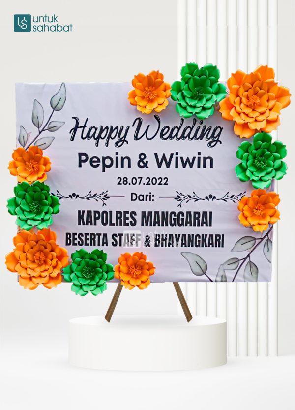 Papan Kertas Wedding Borong 6