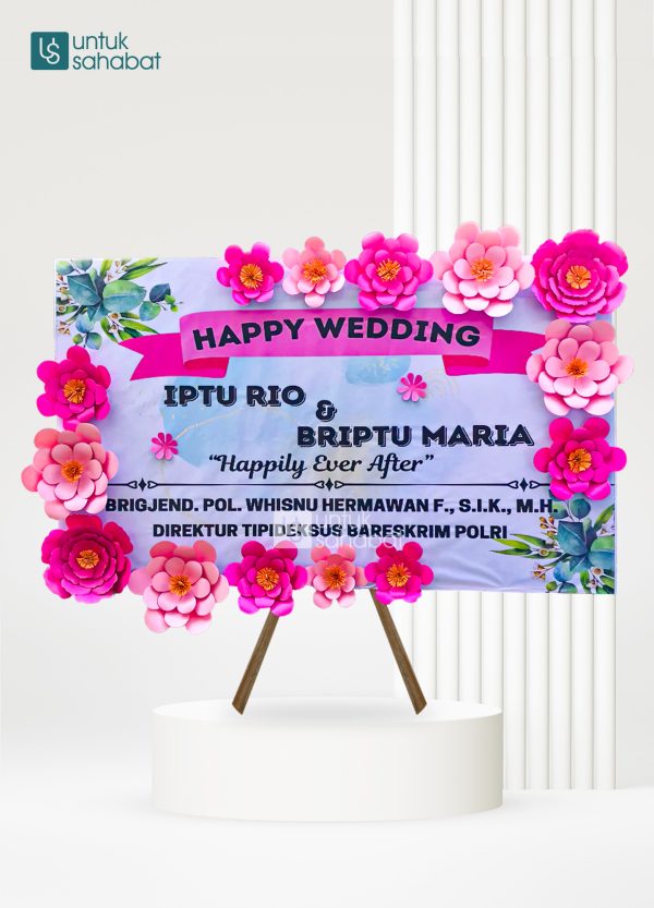 Papan Kertas Wedding Borong 8