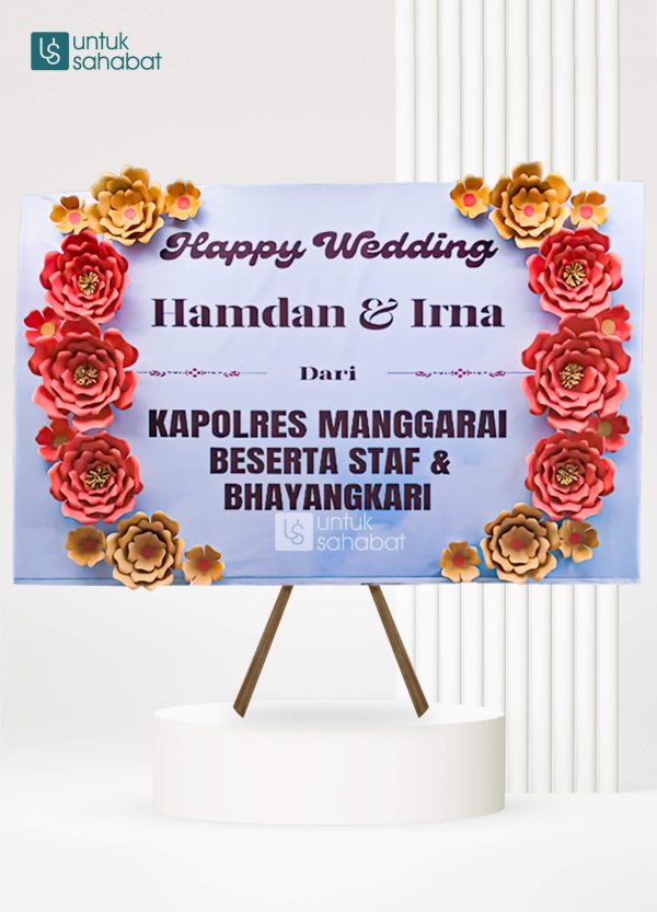 Papan Kertas Wedding Ruteng 2