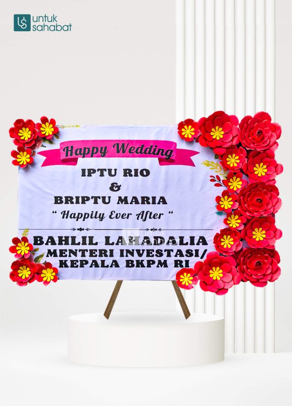 Papan Kertas Wedding Ruteng 7
