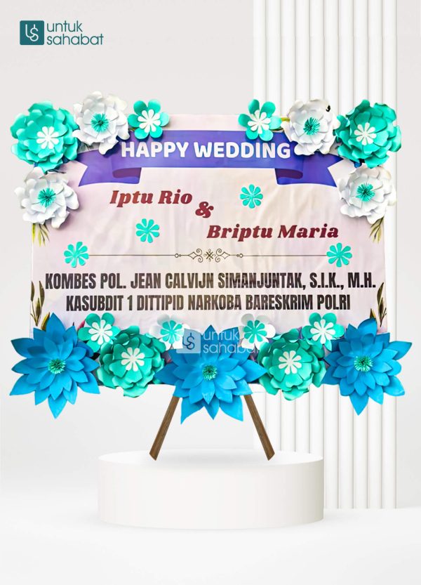 Papan Kertas Wedding Ruteng 9