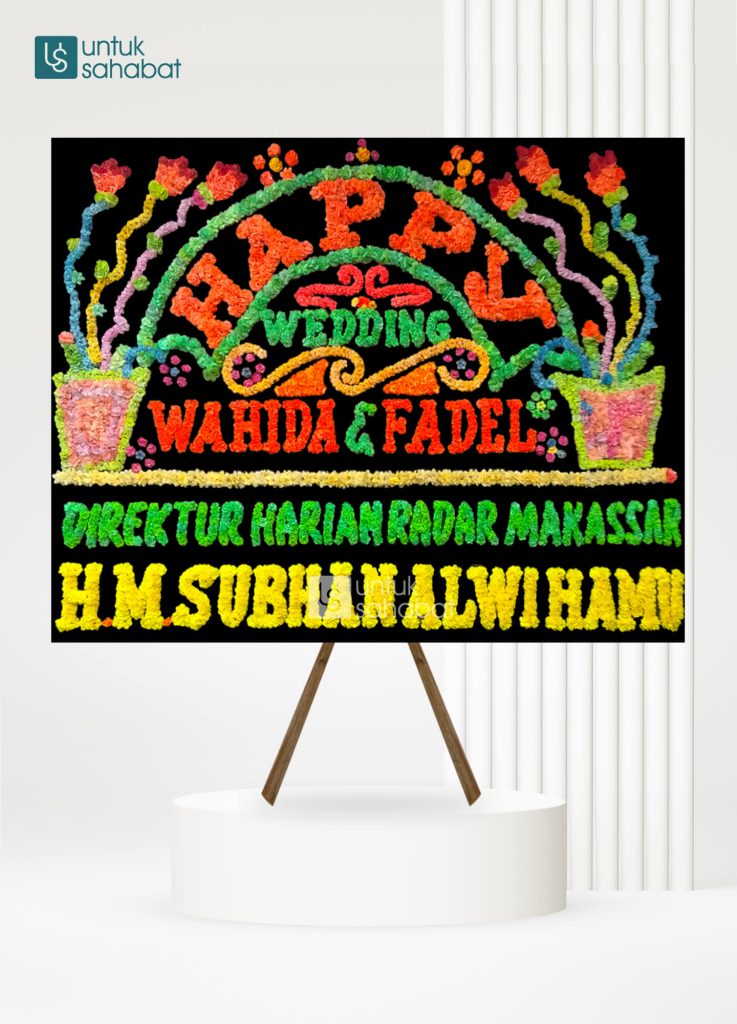 Papan Wedding Gowa 3