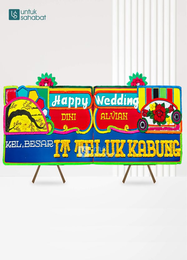 Papan Wedding Lima Puluh Kota 3