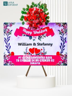 Papan Wedding Luwuk 1