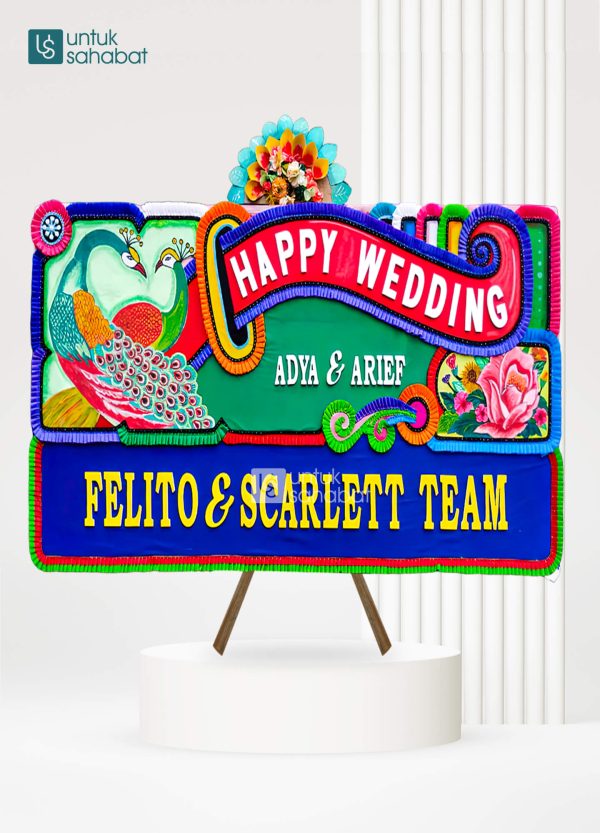 Papan Wedding Sawahlunto 3