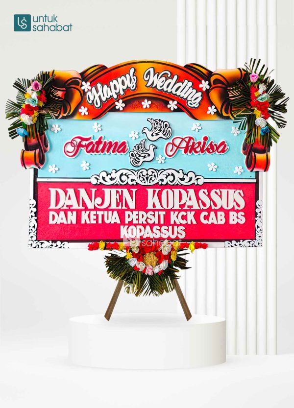 Papan Wedding Tarakan 4