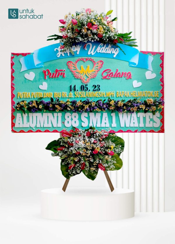 Papan Wedding Wates 19