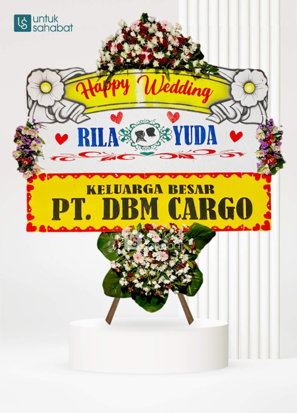 Papan Wedding Wates 22