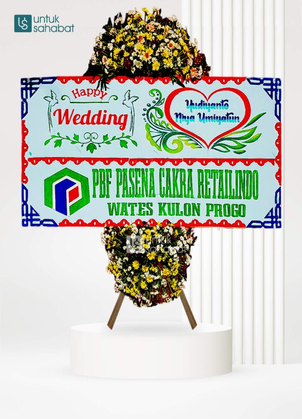 Papan Wedding Wates 23