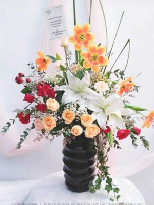 Sophia Vase Flowers