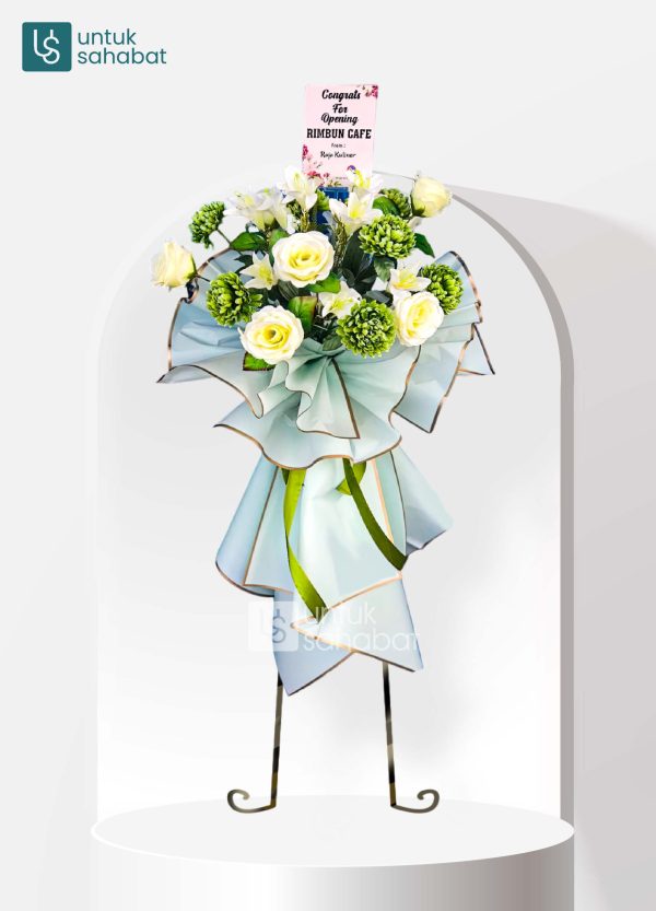 Standing Bouquet Artificial Ogan Ulu 1