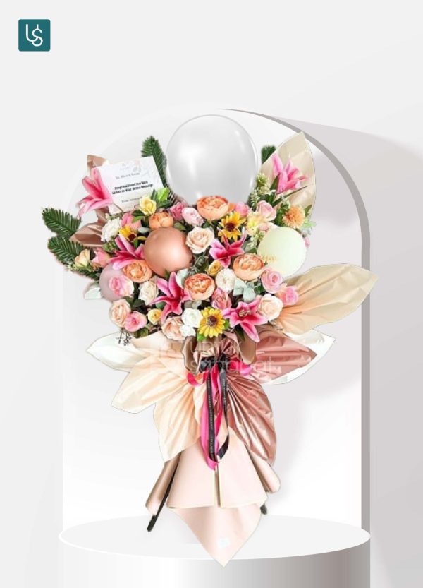 Standing Bouquet Flower Jambi 14