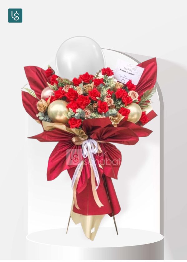 Standing Bouquet Flower Jambi 4