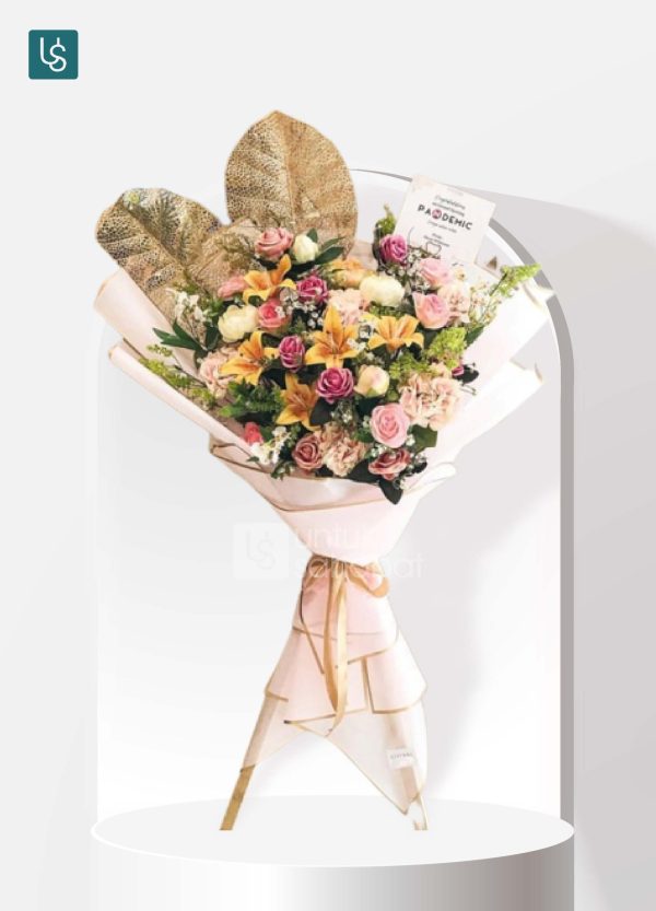 Standing Bouquet Flower Jambi 9