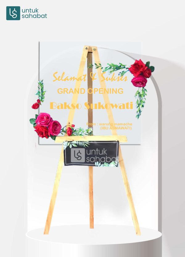 Standing Flower Akrilik Ogan Ulu 1