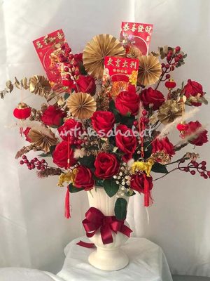 Vase Flower CNY