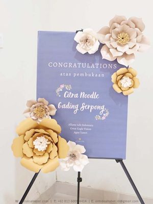 Wish You Success Paper Board Jakarta