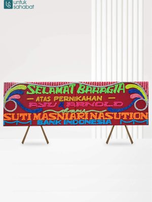 Papan Bunga Wedding Jambi 2
