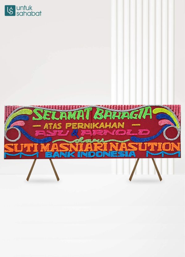 Papan Bunga Wedding Jambi 2