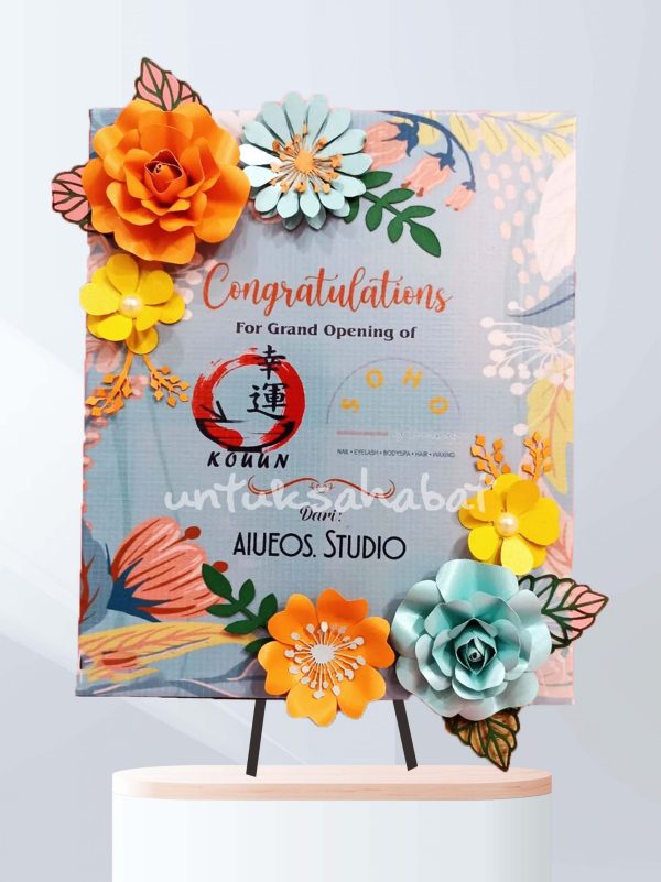 Paper Board Congratulation 06