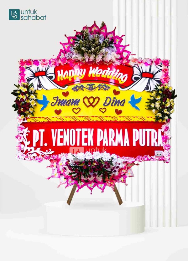 Karangan Bunga Wedding Sragen 02