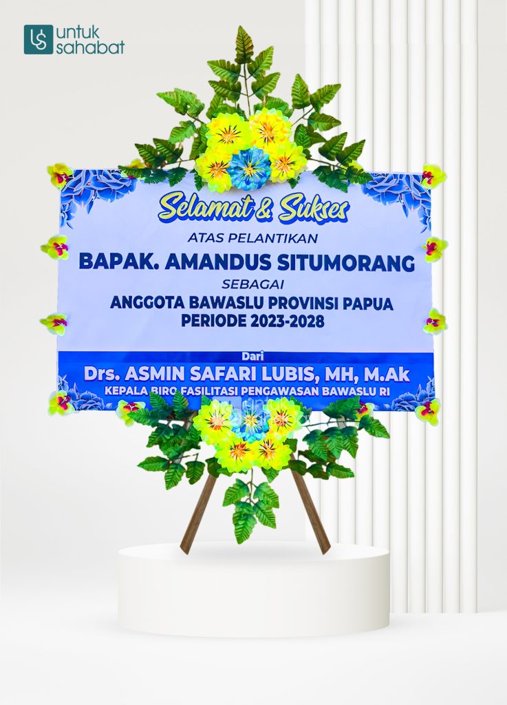 Papan Congratulation Sorong 1