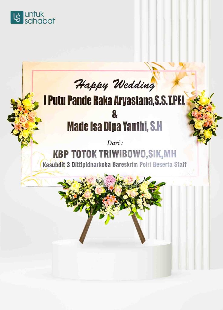 Papan Wedding Jembrana 1