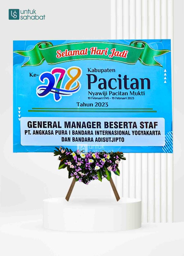 Papan Congratulation Pacitan 4