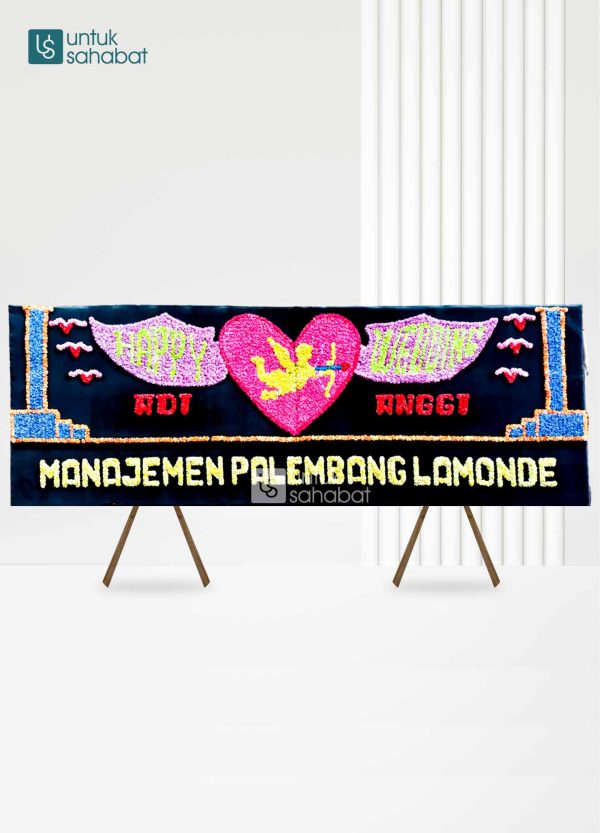 Papan Bunga Wedding Pagar Alam 07