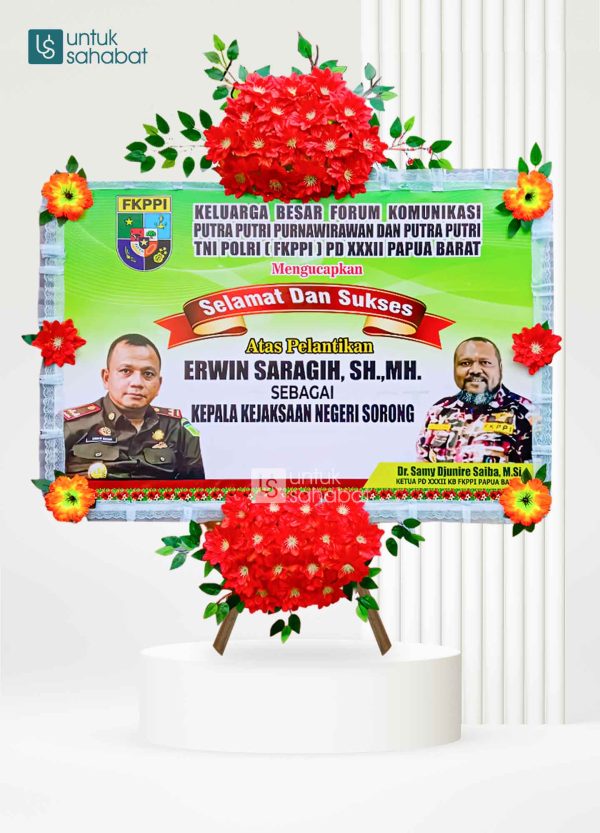 Papan Congratulation Manokwari 2