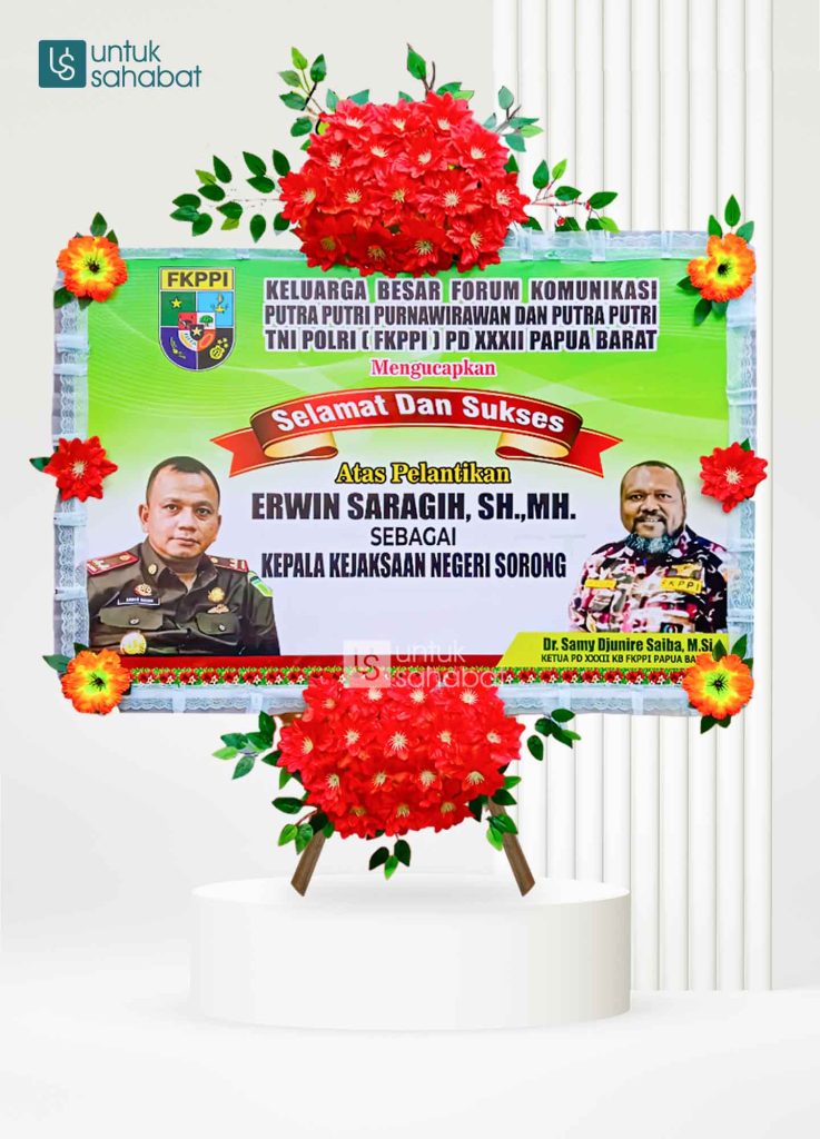 Papan Congratulation Manokwari 2