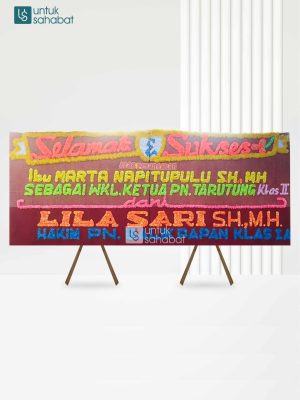 Papan Congratulation Samosir 2