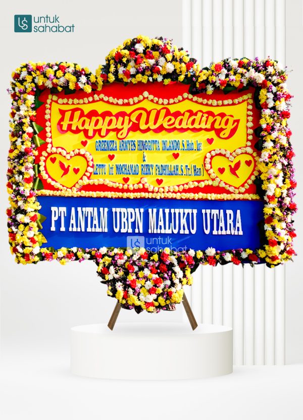 Papan Bunga Wedding Bandung 3