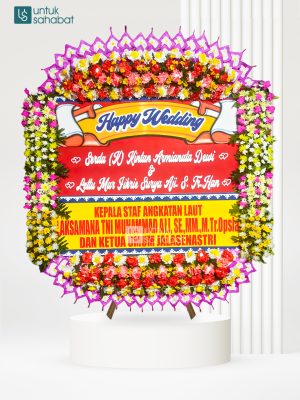 Papan Bunga Wedding Solo 1